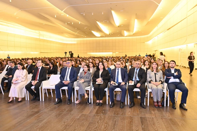 Bakıda professor Ziya Səlcuqun təhsil işçiləri üçün ustad dərsi keçirilib — FOTOLAR