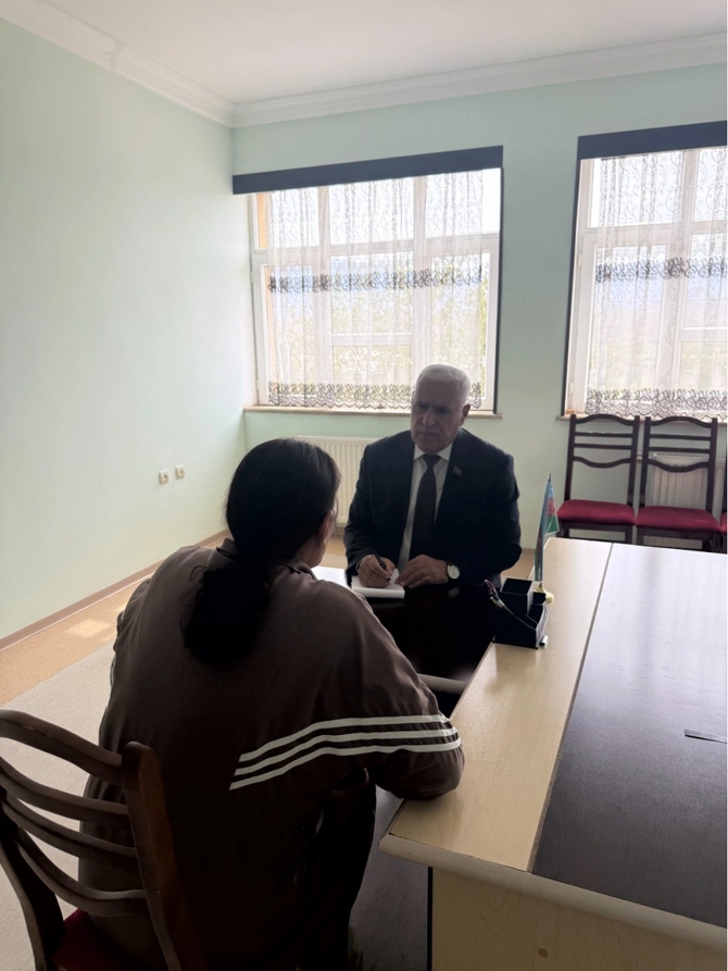 Milli Məclisin deputatı Vüqar Rəhimzadə Culfada seçiciləri ilə növbəti görüşünü keçirib - FOTO