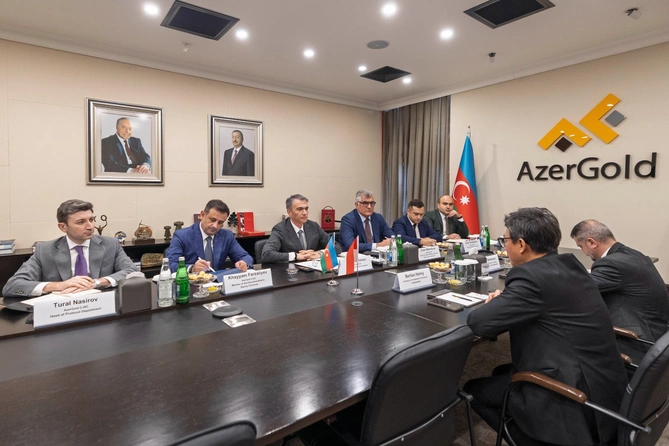 AzerGold QSC-də İndoneziyanın ölkəmizdəki səfiri ilə görüş keçirilib - FOTOLAR