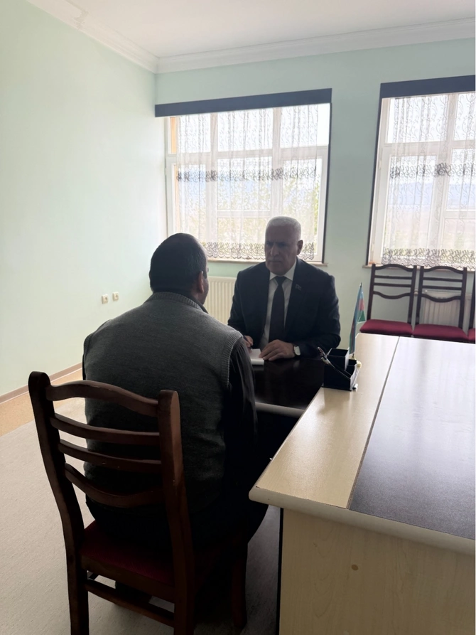 Milli Məclisin deputatı Vüqar Rəhimzadə Culfada seçiciləri ilə növbəti görüşünü keçirib - FOTO