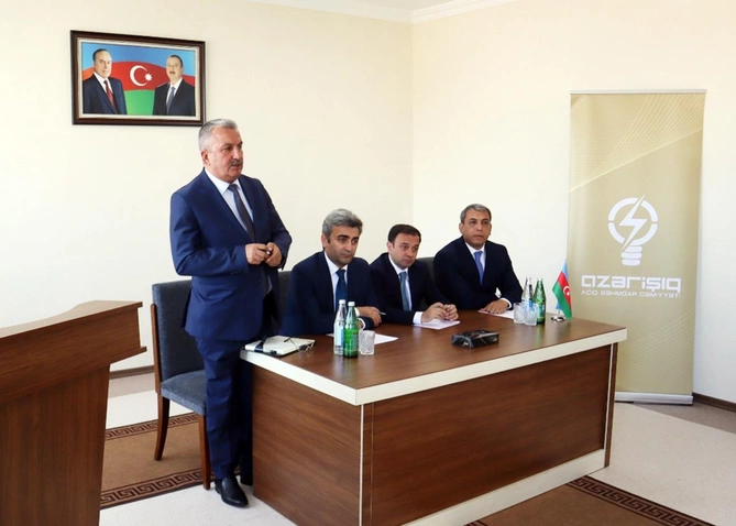 Azərişıq ASC-nin nümayəndələri Culfada fermer və sahibkarlarla görüşüb - FOTOLAR