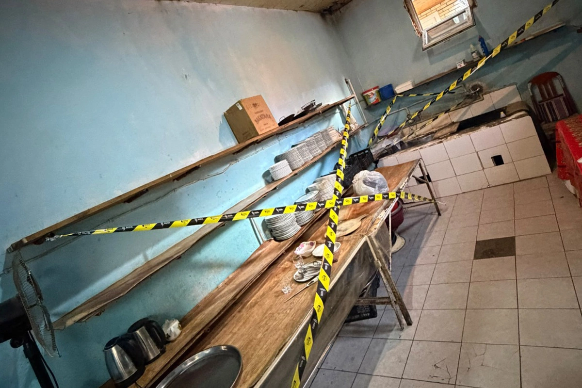 92 nəfərin zəhərləndiyi restoran bağlandı -FOTOLAR