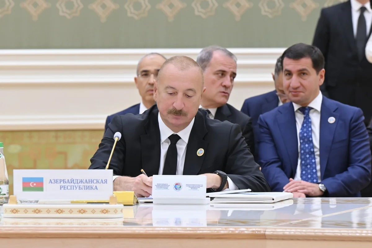 Azərbaycan və Mərkəzi Asiya Dövlət Başçılarının 8-ci Məşvərət görüşündən sonra sənədlər imzalanıb