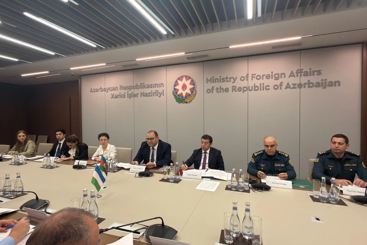 Azərbaycan və Özbəkistan XİN-ləri arasında konsulluq məsləhətləşmələri keçirilib - FOTOLAR