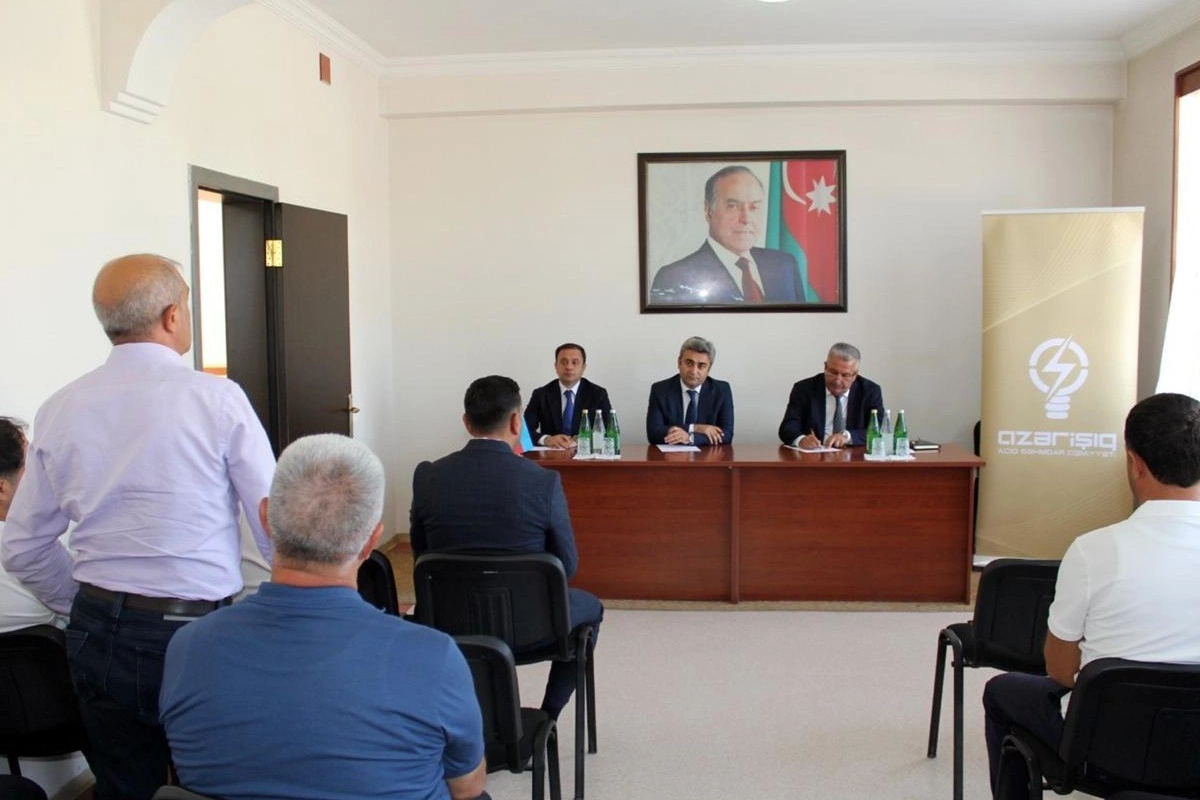 Azərişıq ASC-nin təşkilatçılığı ilə Şərurda sahibkarlarla görüş keçirilib - FOTOLAR