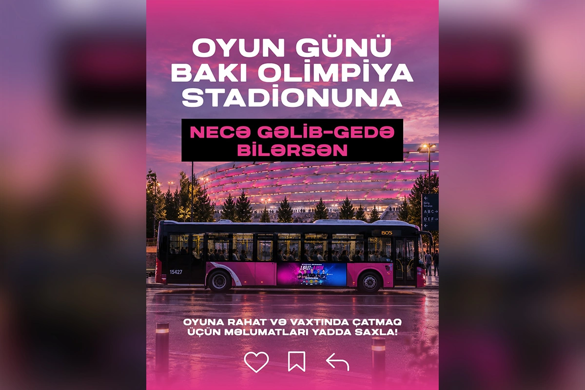Sabahın matçına gedənlərin nəzərinə!
