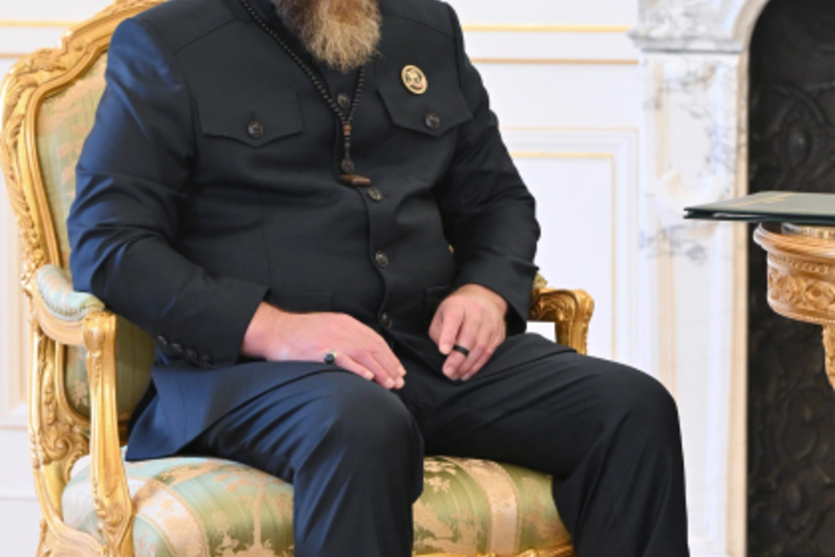 İlham Əliyev Ramzan Kadırovu qəbul etdi - FOTOLAR (YENİLƏNİB)