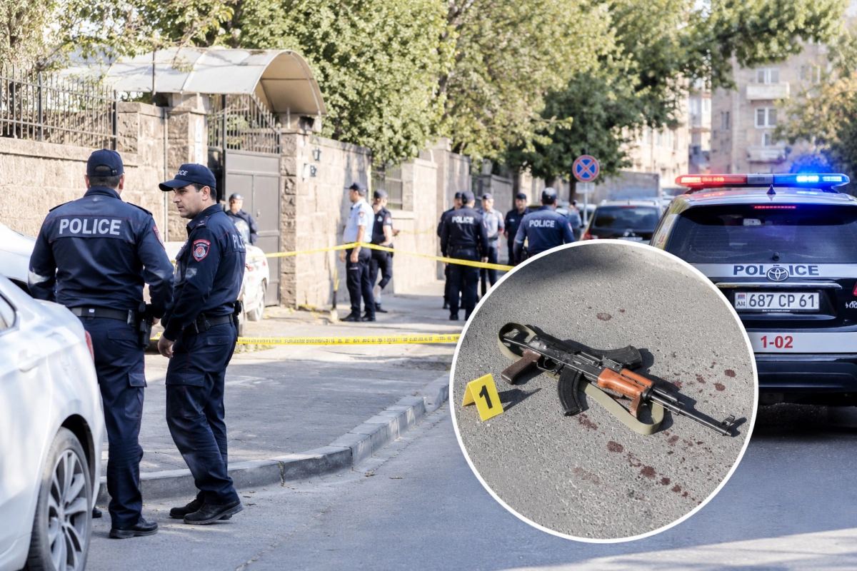 İrəvanda atışma: 2 nəfər yaralandı