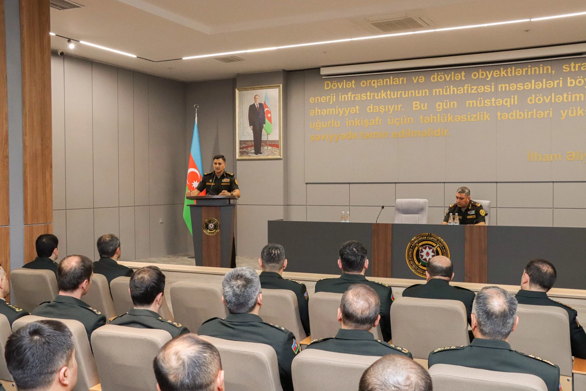 Strateji Obyektlərin Mühafizəsi Dövlət Agentliyində Anım Günü ilə bağlı tədbirlər keçirilib - FOTOLAR