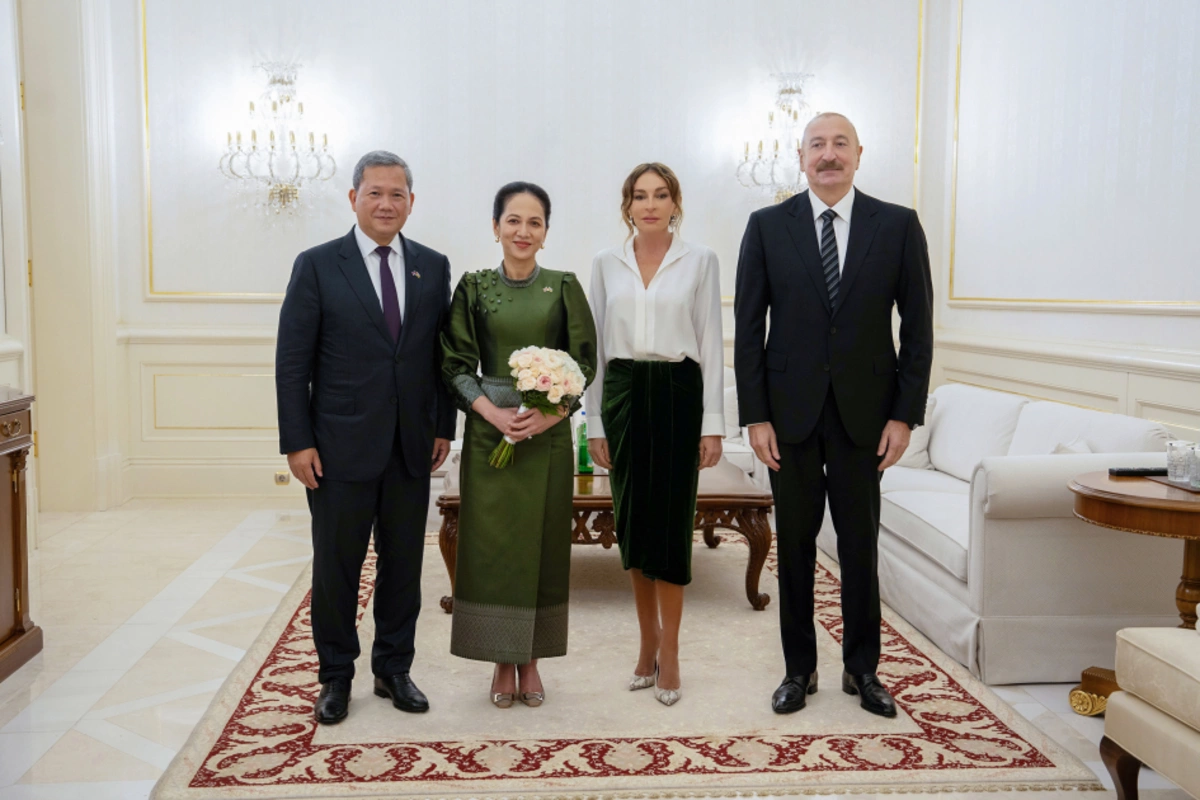 Prezidentin adından Kamboca Baş nazirinin şərəfinə rəsmi nahar verilib — FOTOLAR