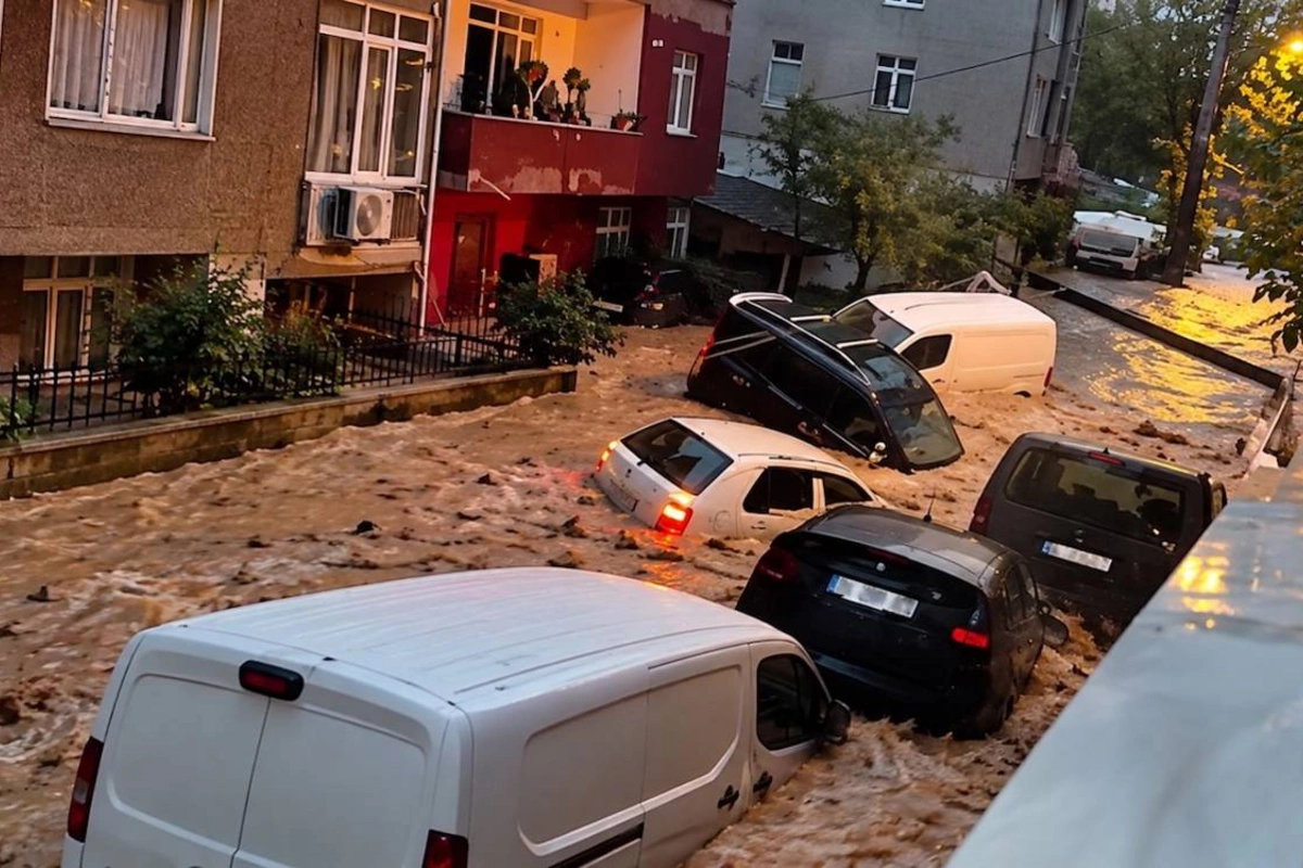 İstanbul yağışlara təslim oldu, Bakını nə gözləyir? — VİDEO