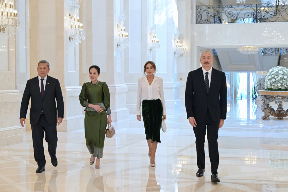 Prezidentin adından Kamboca Baş nazirinin şərəfinə rəsmi nahar verilib — FOTOLAR