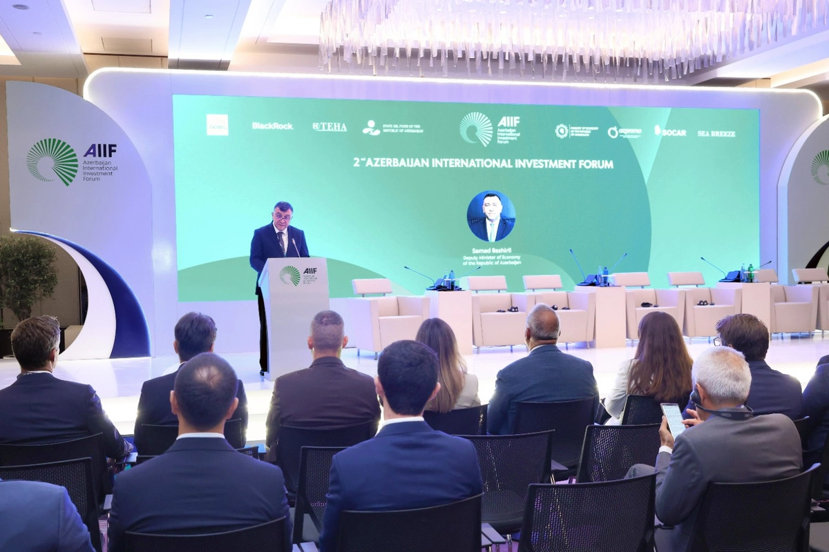 İkinci Beynəlxalq İnvestisiya Forumu çərçivəsində panel sessiya keçirildi - FOTOLAR