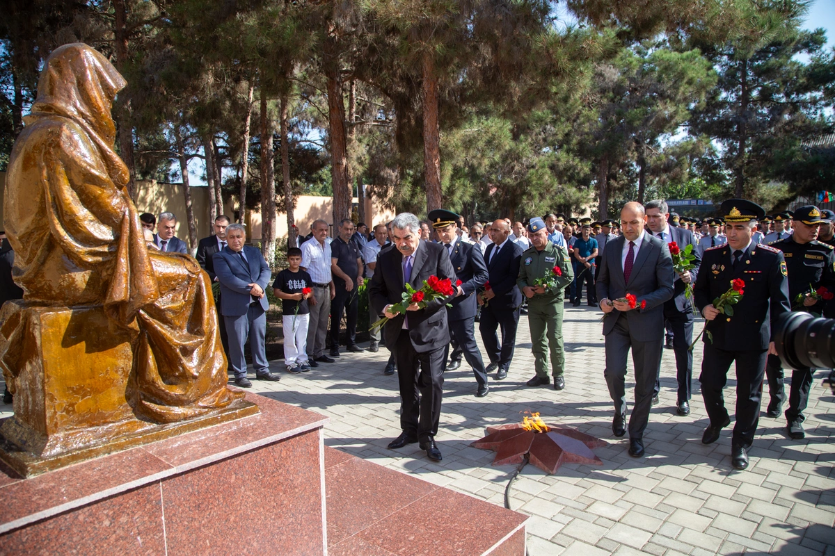 Salyanda 27 Sentyabr – Anım Günü münasibətiləşəhidlərin xatirəsi anıldı - FOTOLAR
