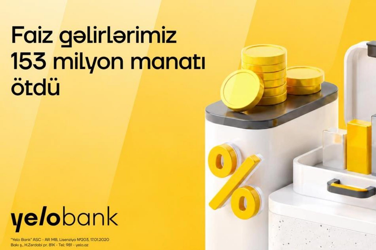 Yelo Bank 2026-cı ilin 3-cü rübünü artımla başa vurdu