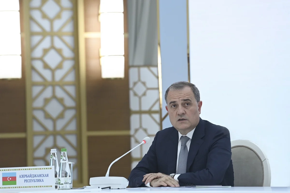 Ceyhun Bayramov Orta Dəhlizin artan rolunu qeyd edib - FOTOLAR