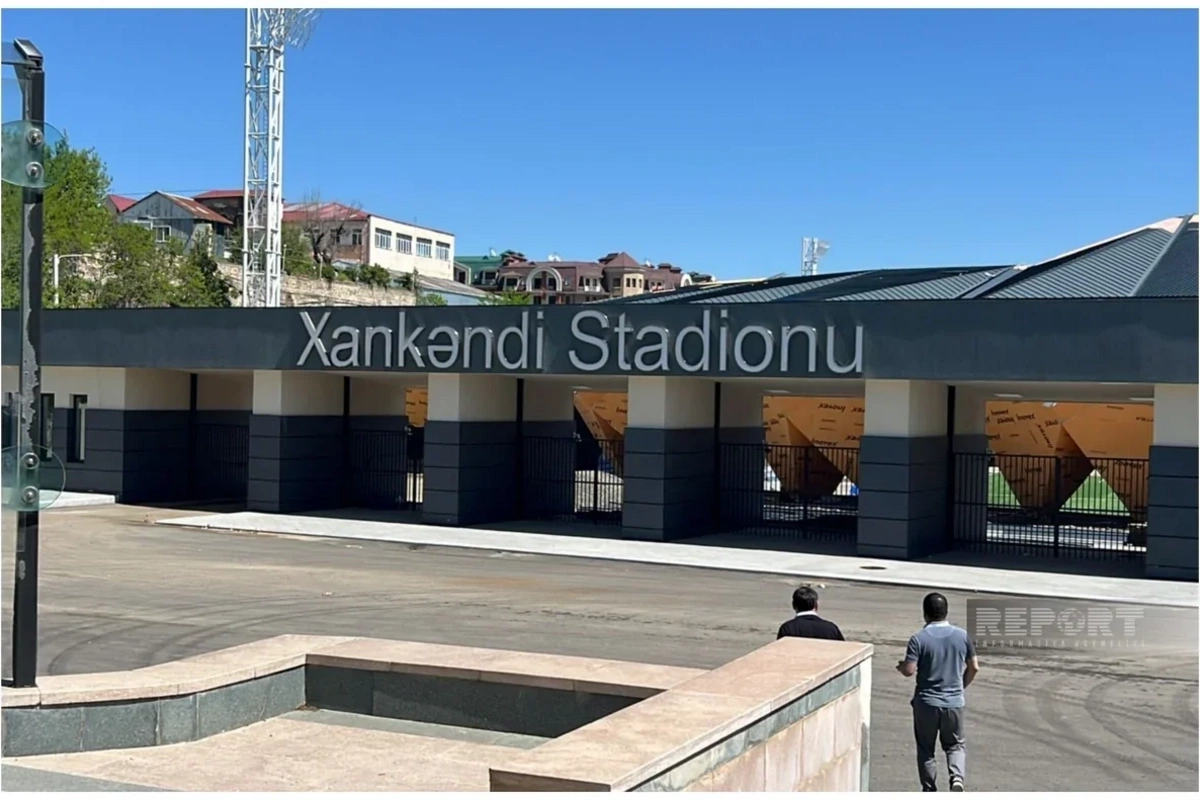 Xankəndi stadionunda təmir işlərinin ayın sonunadək başa çatdırılması planlaşdırılır