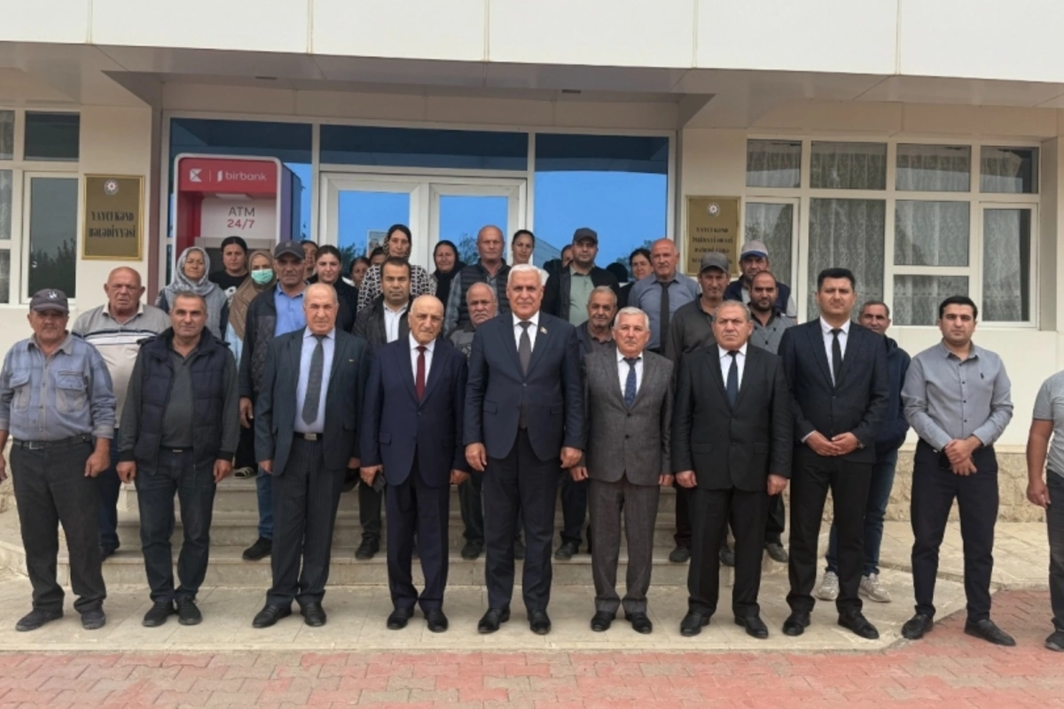Milli Məclisin deputatı Vüqar Rəhimzadə Culfada seçiciləri ilə növbəti görüşünü keçirib - FOTO