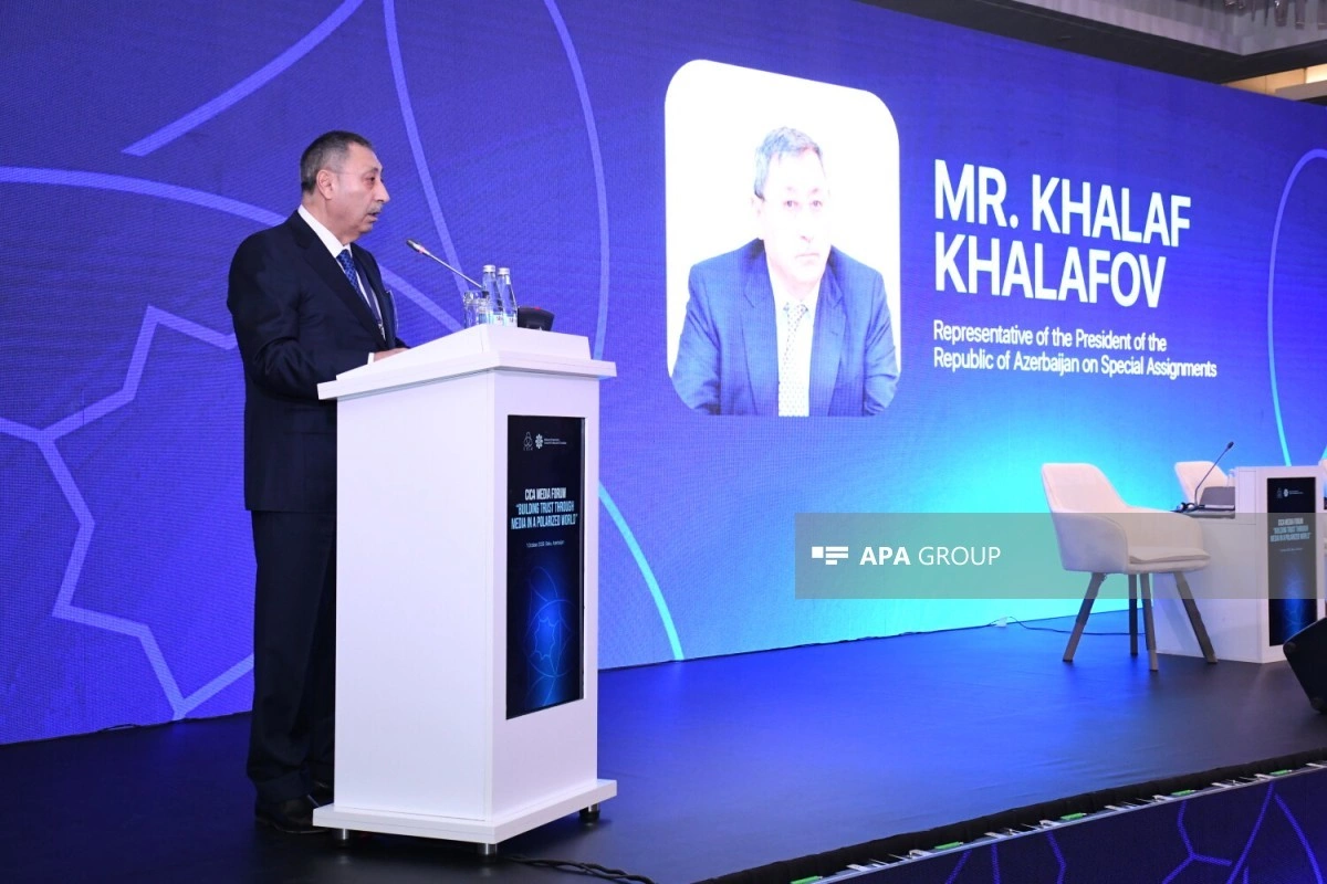 Prezidentin nümayəndəsi: Media Azərbaycanın AQEM-ə sədrliyinin gündəliyində prioritetlərdən biridir