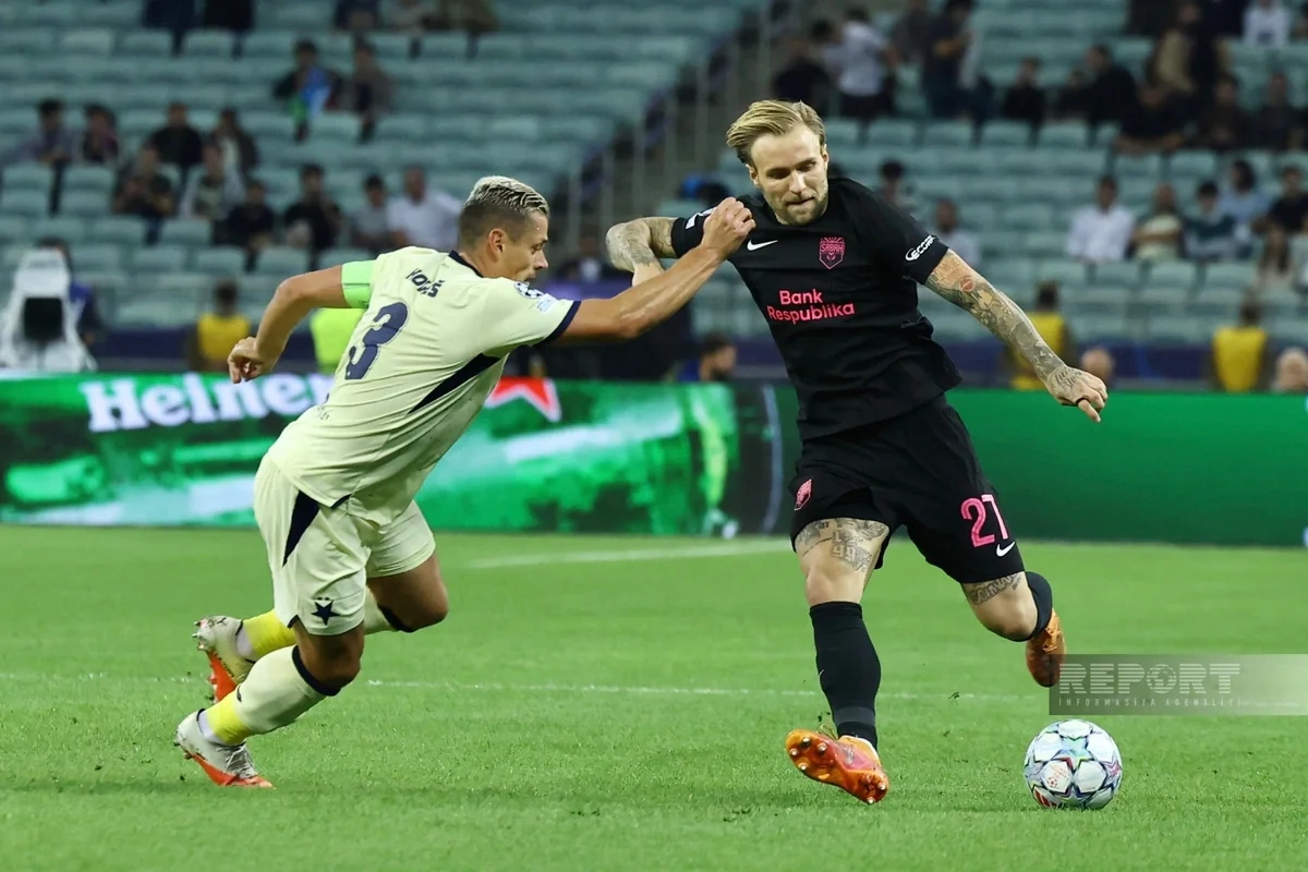 UEFA Çempionlar Liqası: Sabah Slaviya ilə oyunda hesabı açıb