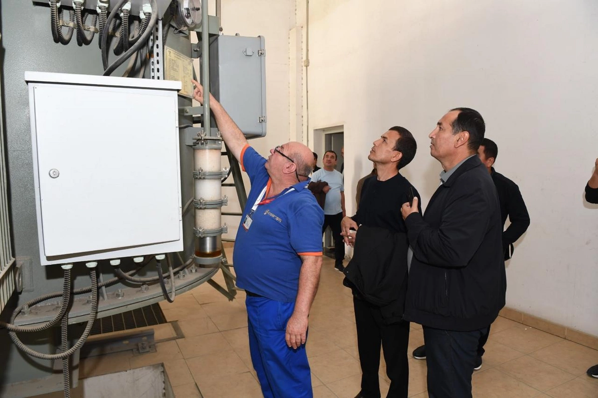 Azərbaycanın enerji təcrübəsi Özbəkistana ötürülür: mühəndis- energetiklər "Azərişıq" ASC-də təlimlərə başlayıblar - FOTOLAR