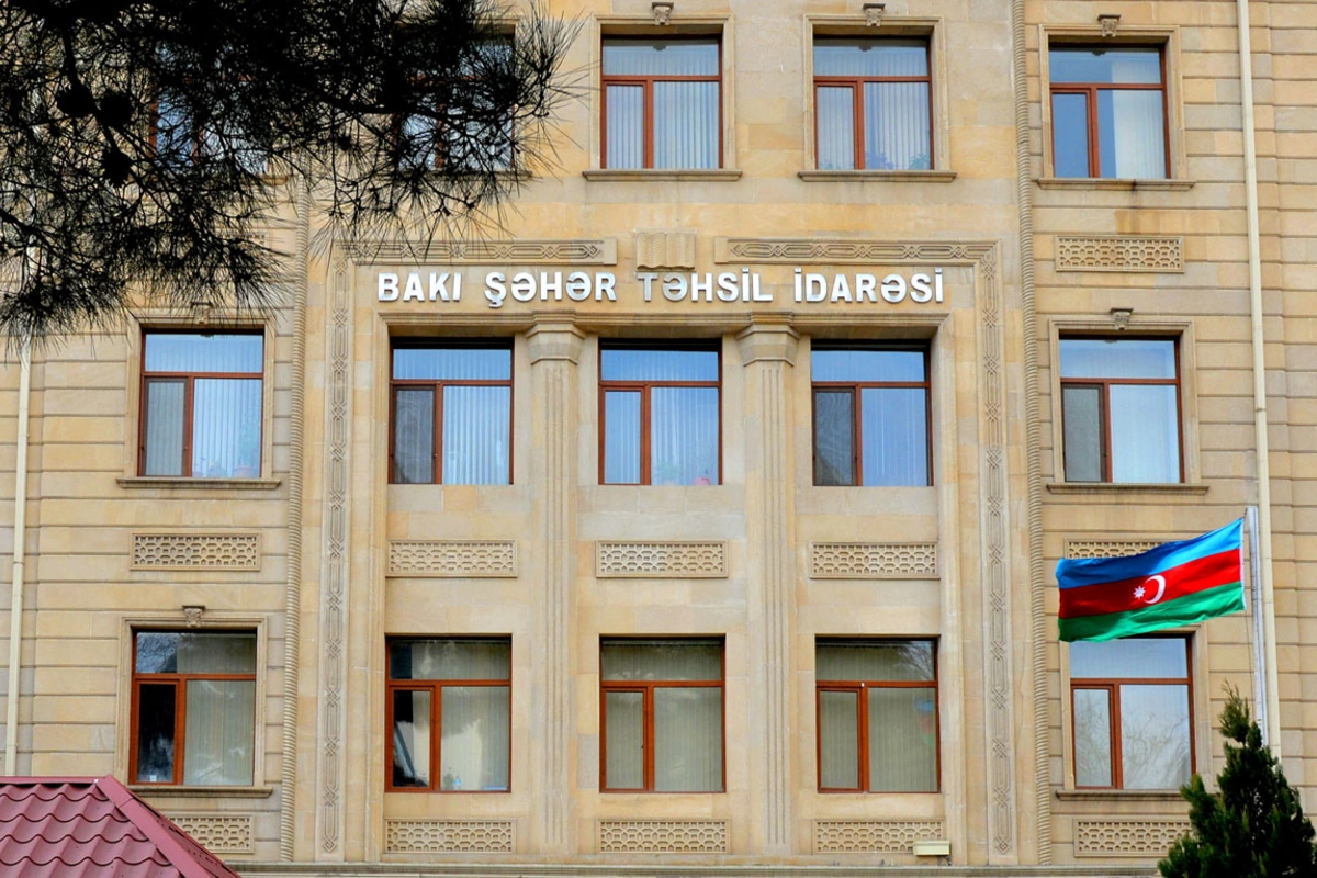 Məsələ nəzarətə götürülüb - Bakı Şəhər Təhsil İdarəsi