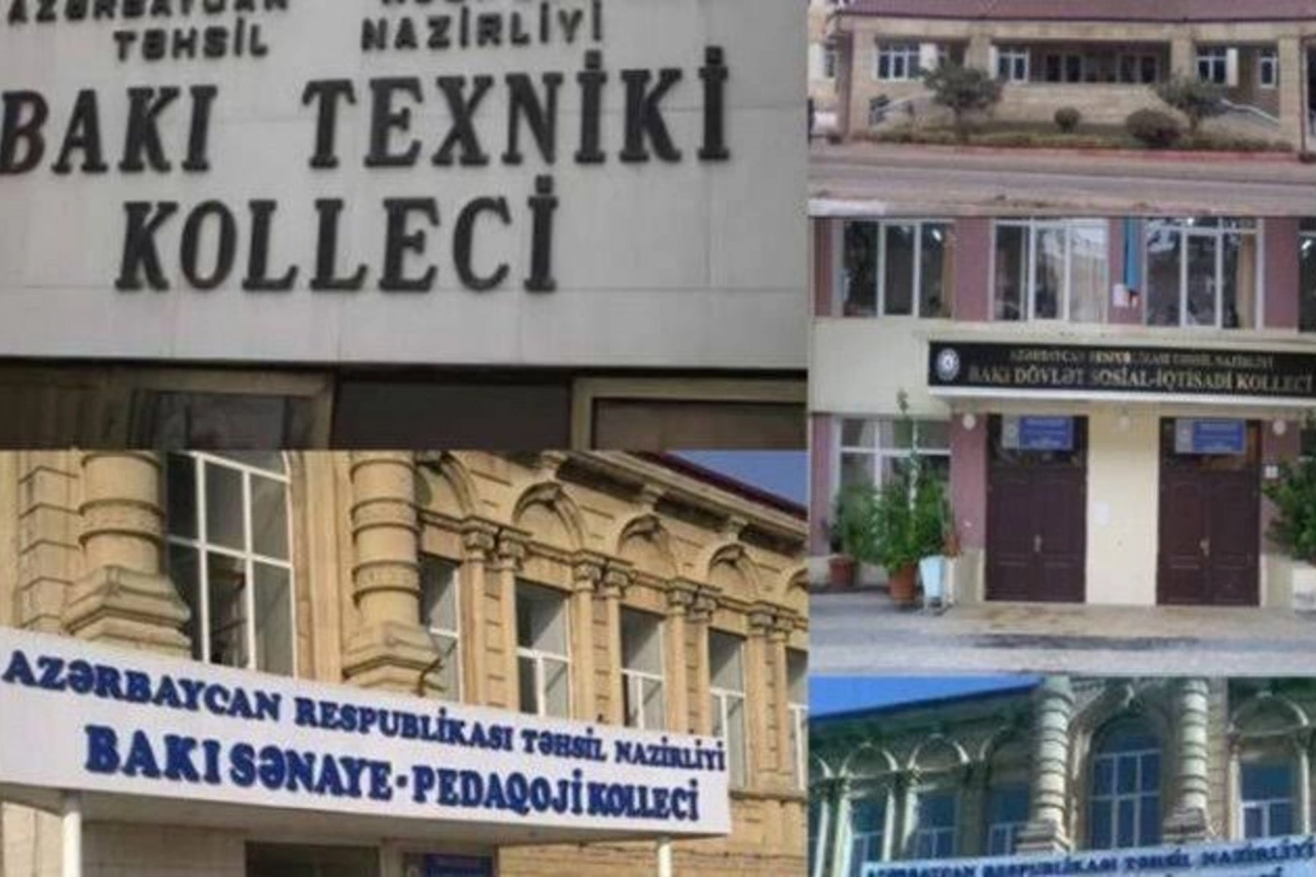 Azərbaycanda bəzi kolleclər ləğv olunacaq