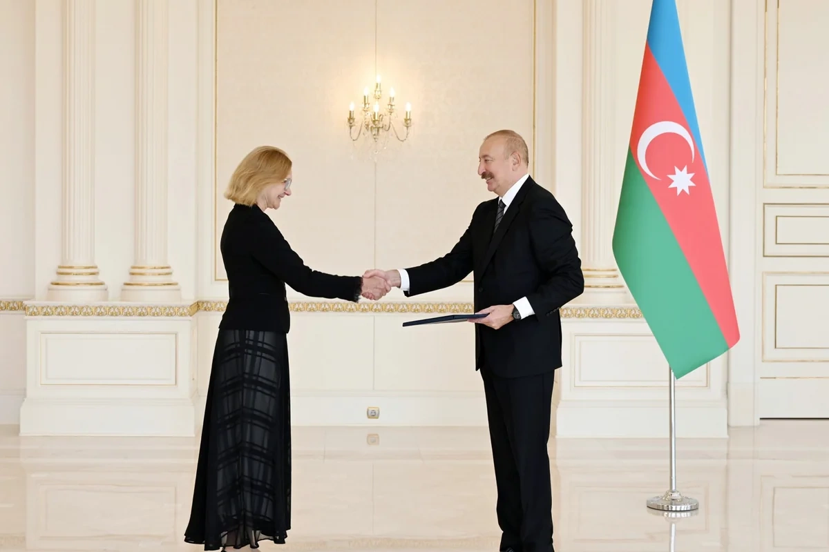 İlham Əliyev Estoniyanın Azərbaycanda yeni təyin olunmuş səfirini qəbul etdi — FOTOLAR