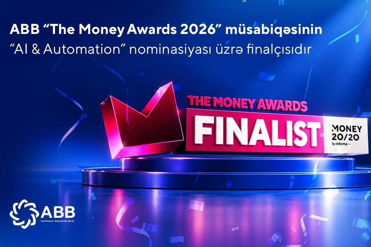 ABB-nin süni intellekt həlli Las Veqas-da keçiriləcək Money20/20-də finalçı kimi yarışacaq