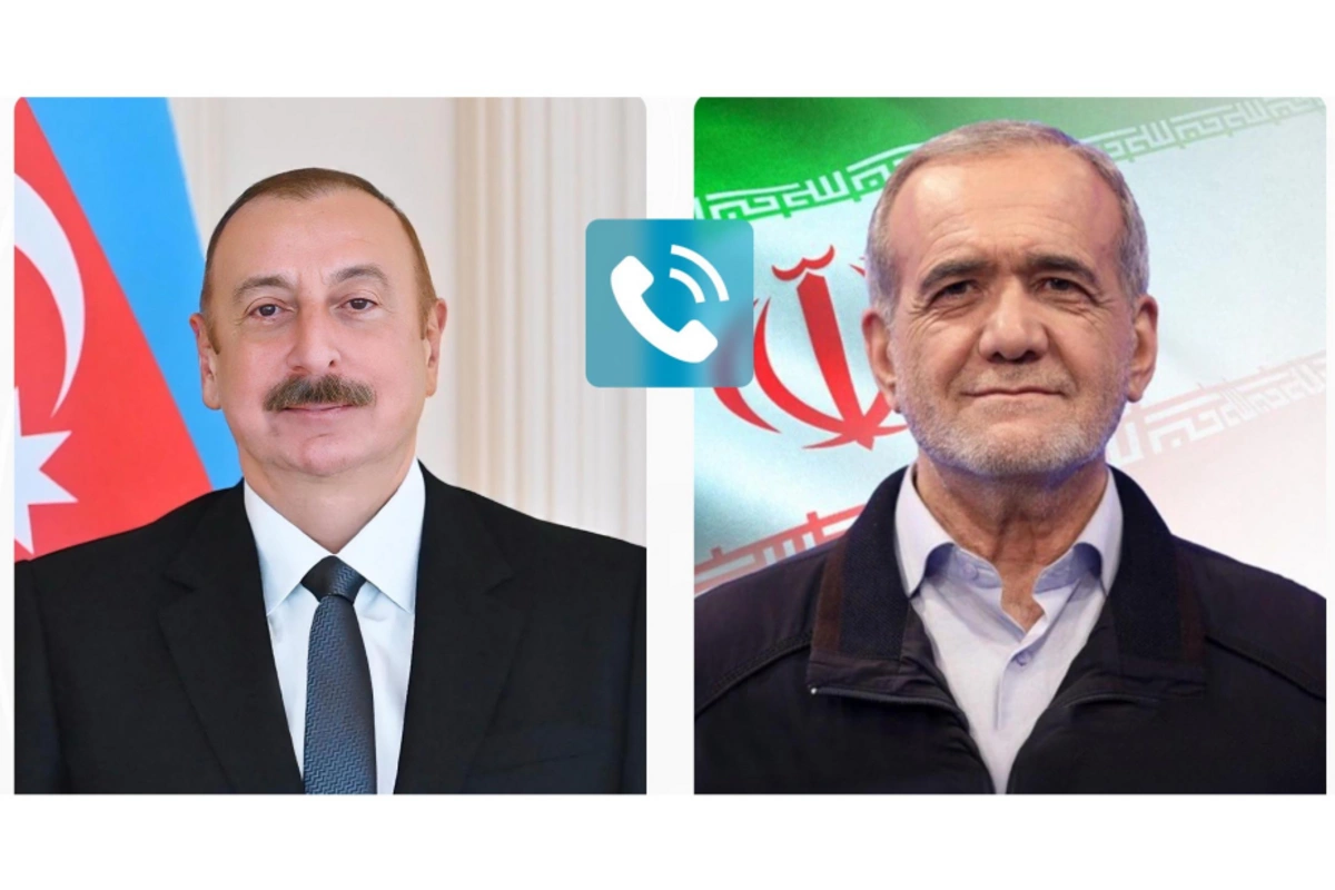 İlham Əliyev Məsud Pezeşkiana zəng edib