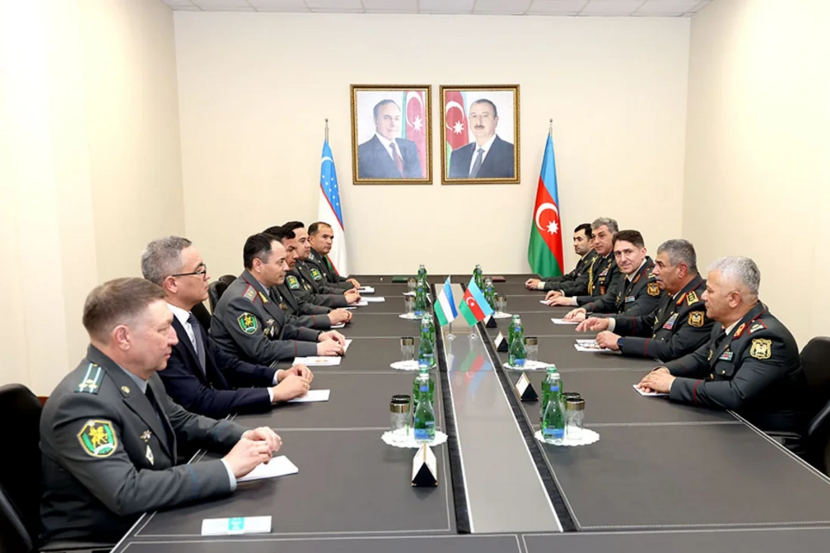Azərbaycan və Özbəkistan Müdafiə nazirlikləri arasında İkitərəfli Hərbi Əməkdaşlıq planı imzalanıb - FOTO