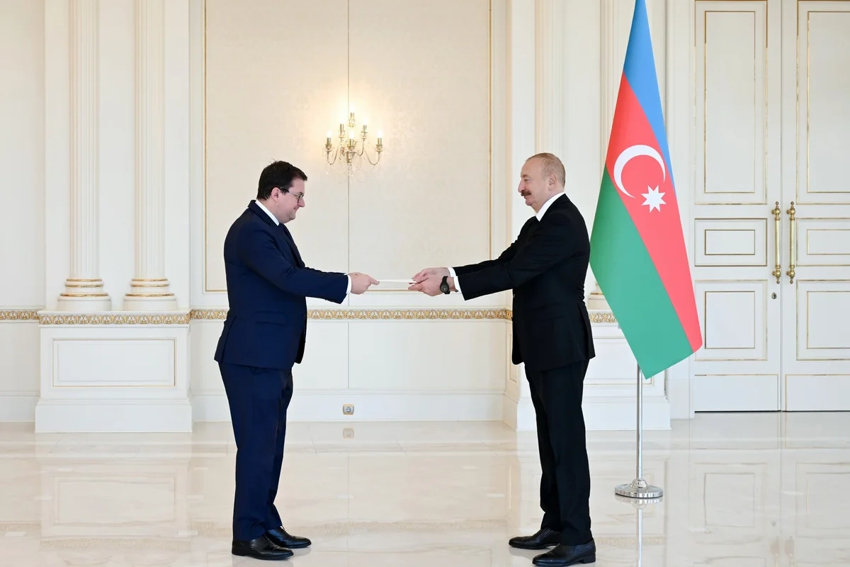 İlham Əliyev Avstriyanın Azərbaycanda yeni səfirini qəbul edib - FOTOLAR