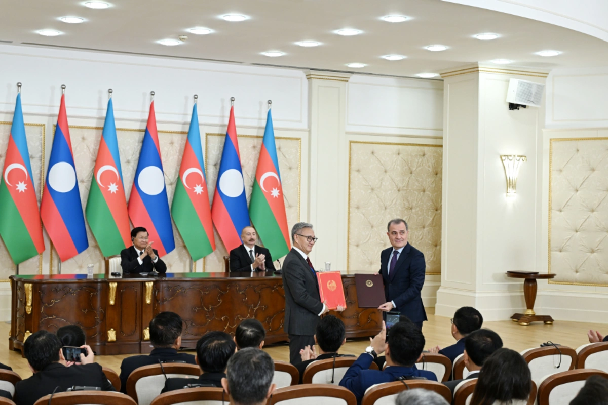 Azərbaycan ilə Laos arasında Birgə Bəyanat qəbul olunub və sənədlər mübadilə edilib
