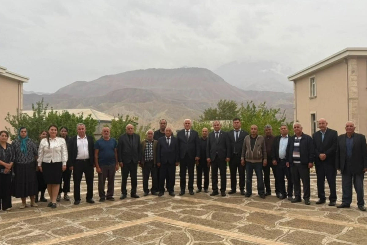 Milli Məclisin deputatı Vüqar Rəhimzadə Ordubadda seçiciləri ilə növbəti görüşünü keçirib - FOTOLAR