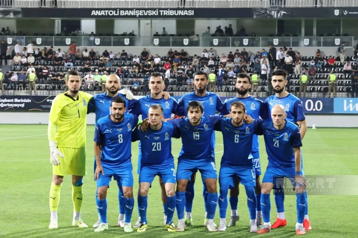 Azərbaycan millisi FIFA reytinqində bir pillə geriləyib