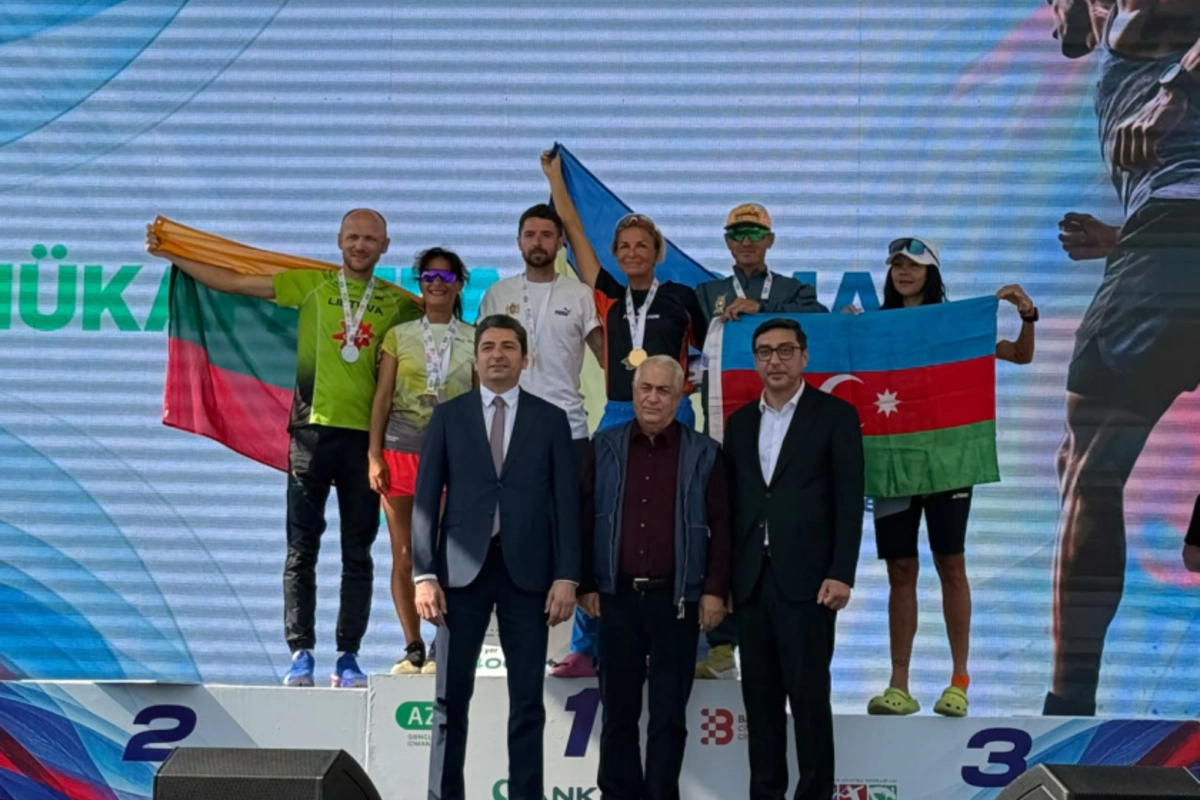 Qəbələ-Xankəndi Ultramarafonunun qaliblərinə mükafat verildi - FOTO