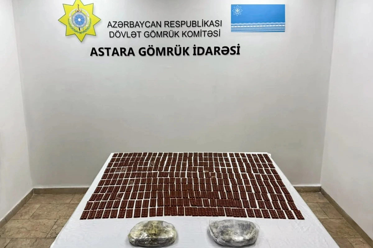 Astara gömrük postunda külli miqdarda heroin və metadon həbləri aşkarlandı