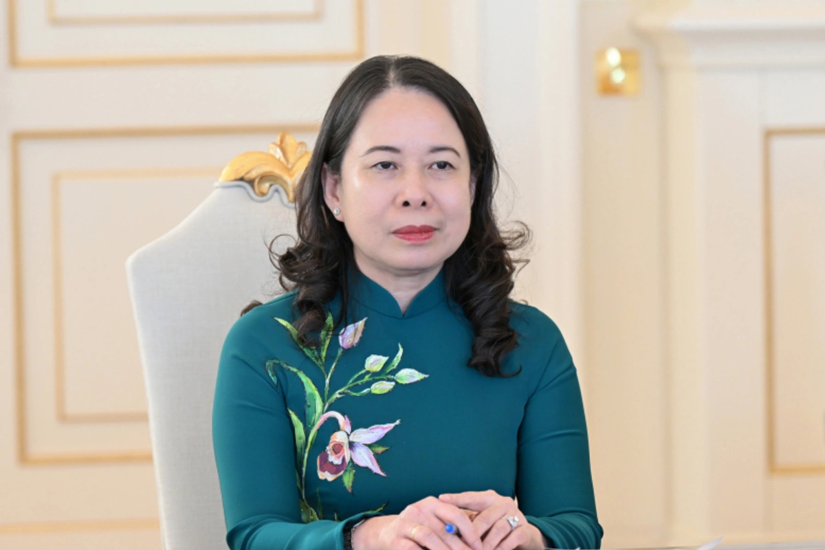 İlham Əliyev və birinci xanım Vo Thi An Suan ilə görüşüblər — FOTOLAR