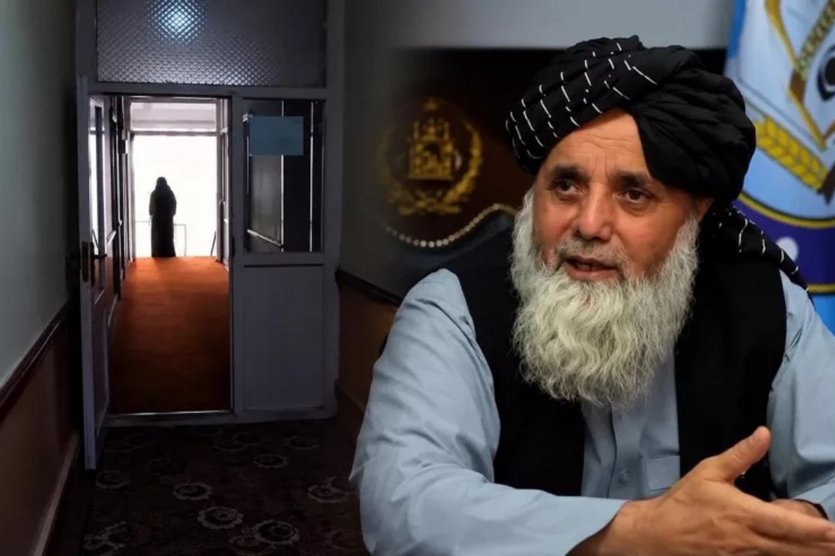 Qadınların beyni yoxdur, axmaqdırlar - Taliban rəsmisi