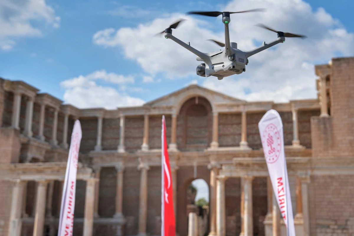 Türkiyə mədəni irsin qorunması üçün yeni dron mərkəzi yaradıb – FOTOLAR