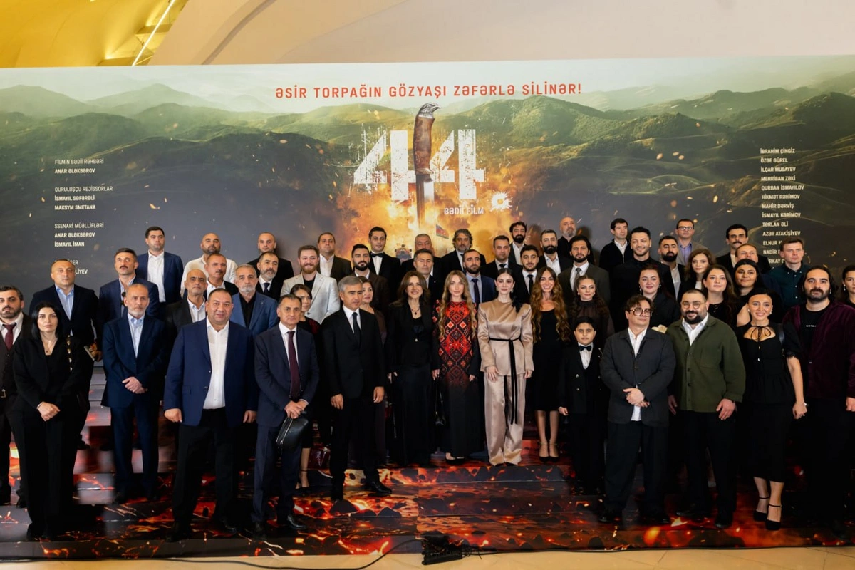 Alyona Əliyeva "44" filminin premyerasından paylaşım etdi - FOTOLAR