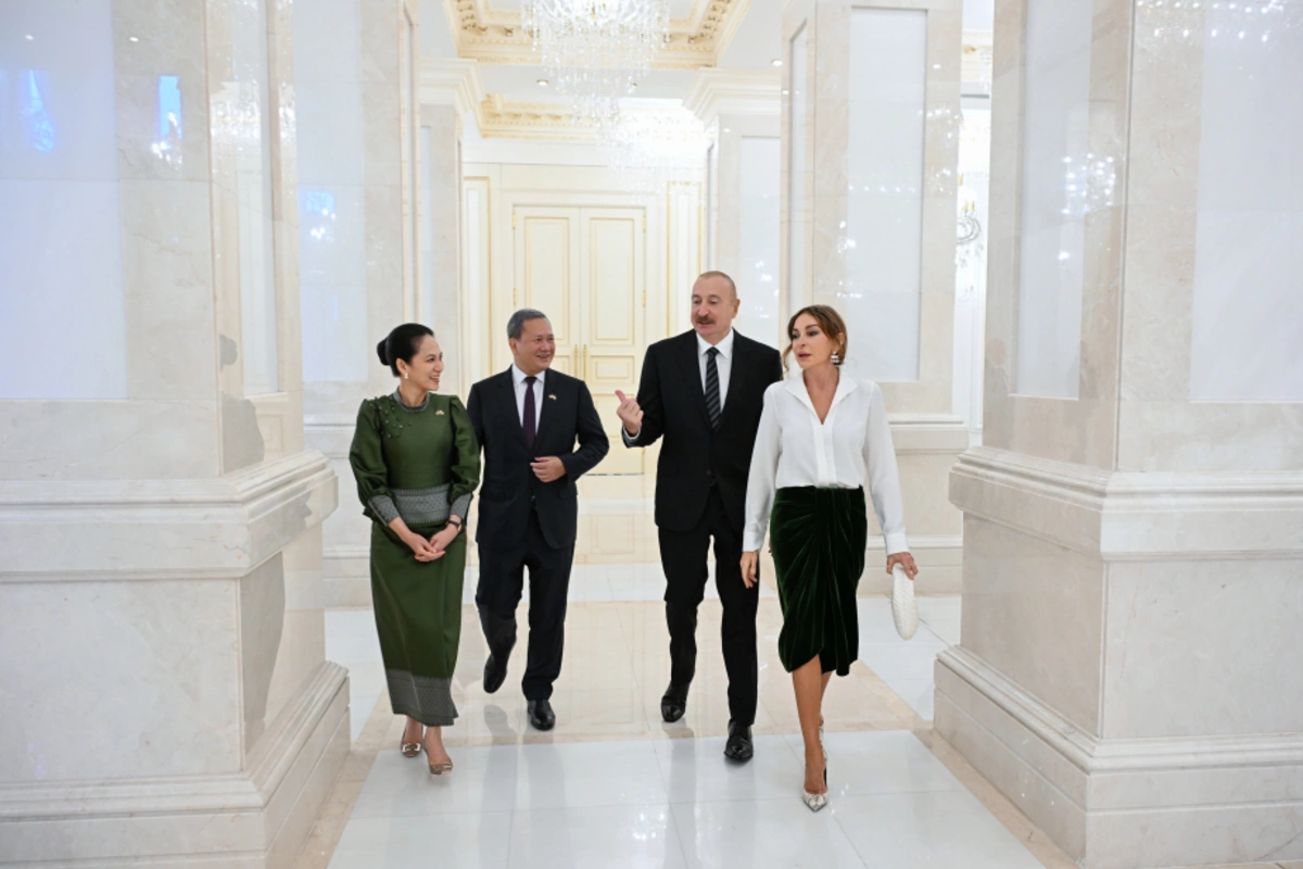 Prezidentin adından Kamboca Baş nazirinin şərəfinə rəsmi nahar verilib — FOTOLAR