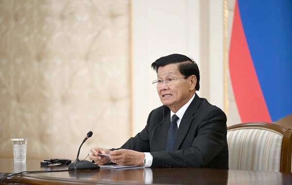 Laos Prezidenti Yanardağ Dövlət Tarix-Mədəniyyət və Təbiət Qoruğunu ziyarət etdi