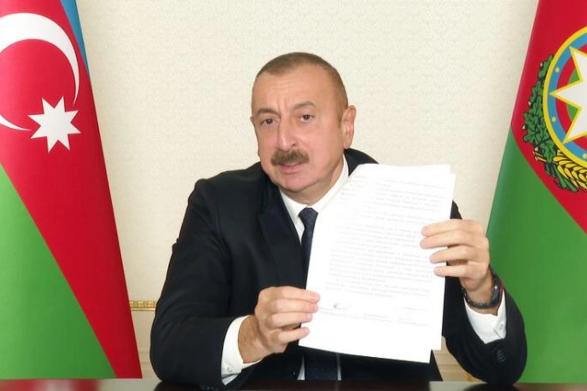 Prezident: Paşinyan, harada imzalamısan sən bu kapitulyasiya aktını?