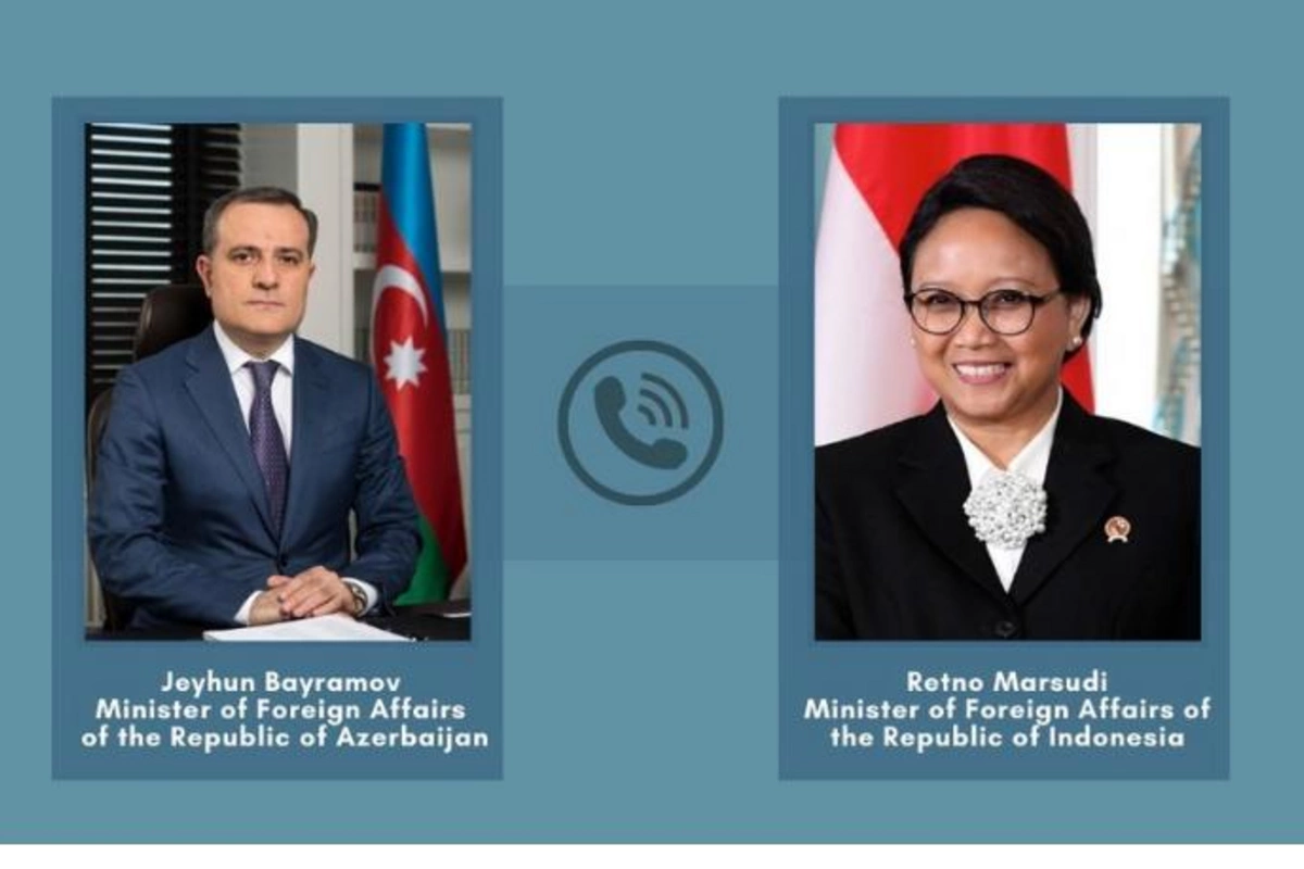 Azərbaycan və İndoneziya XİN başçıları arasında telefon danışığı oldu