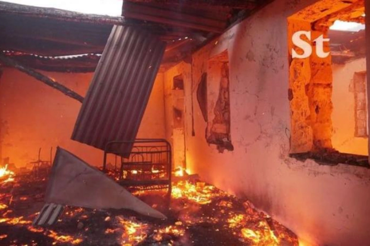 Ermənilər bu dəfə Laçını yandırırlar — FOTOLAR