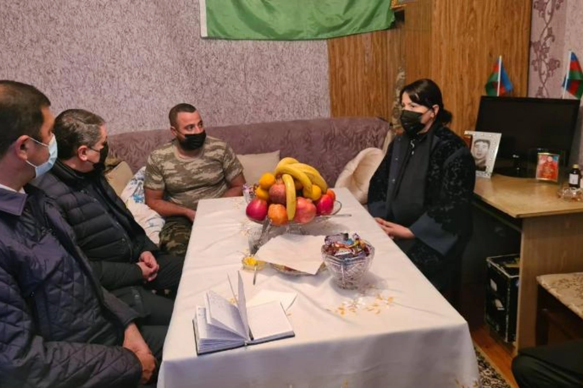 İradə Gülməmmədova II Qarabağ müharibəsinin qazilərinə baş çəkdi — FOTOLAR