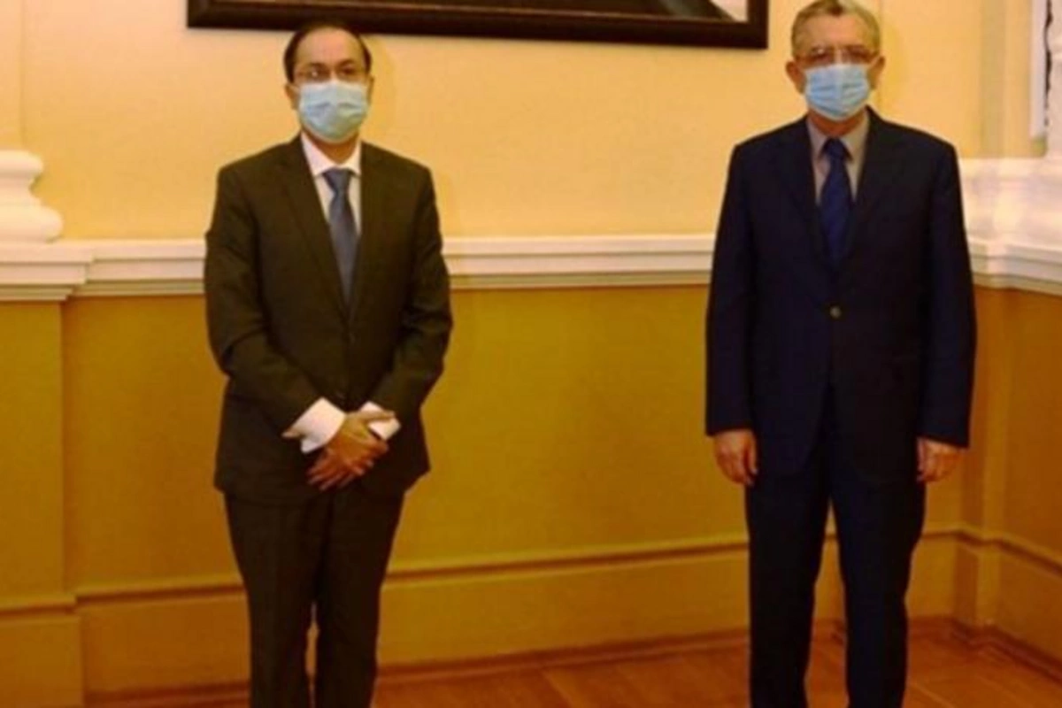 Pakistan səfiri Bakı Şəhər İcra Hakimiyyətində — FOTO