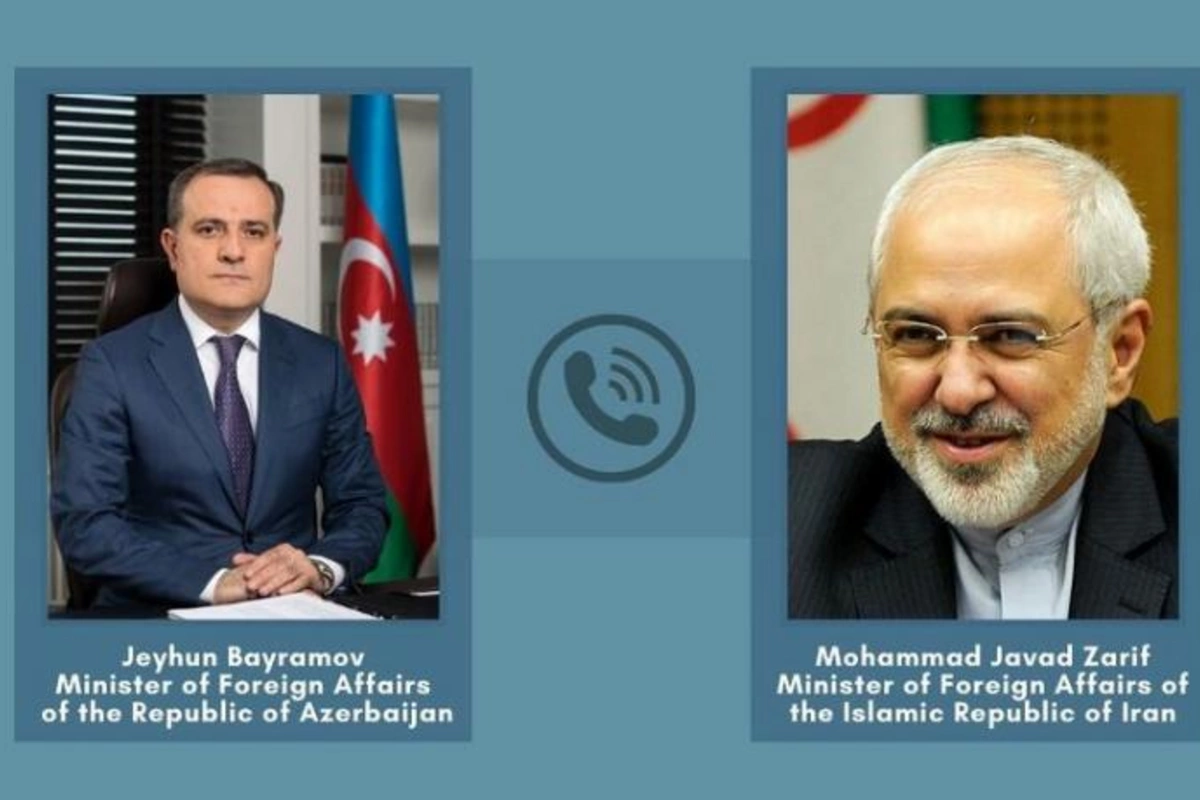 Ceyhun Bayramov iranlı həmkarı ilə telefonla danışdı