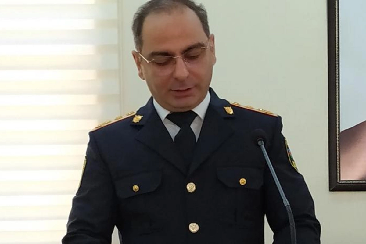 Gəncə Şəhər Baş Polis İdarəsinə yeni rəis təyin edildi